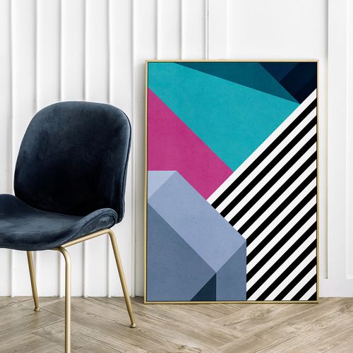 Plakat geometryczny ściana graffiti 40x50 cm na Arena.pl