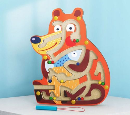 drewniany labirynt miś jhtoy-312 na Arena.pl