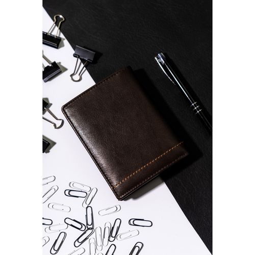 męski portfel ze skóry naturalnej z zakładkami na karty - rovicky na Arena.pl