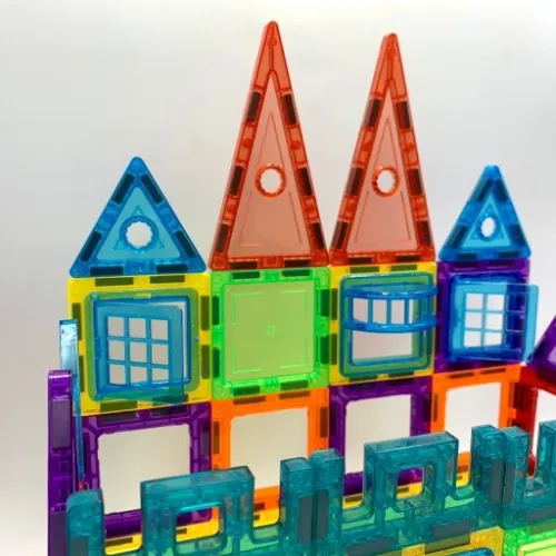 KLOCKI MAGNETYCZNE 3D MAGNETIC EDUKACYJNE DUŻE PANELE KONSTRUKCYJNE na Arena.pl