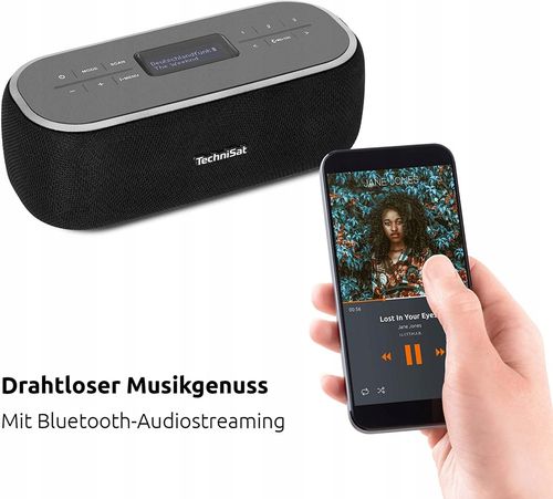 Radio sieciowe TechniSat VIOLA BT 1 DAB+ FM Czarny na Arena.pl