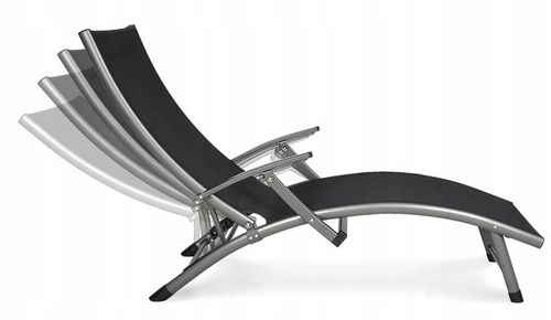 Leżak Relax Black na Arena.pl