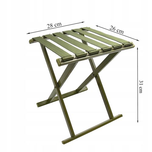 KRZESŁO WĘDKARSKIE SKŁADANE TURYSTYCZNE TABORET na Arena.pl