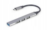2 x HUB GEMBIRD HUB USB-C port USB 3.0x1, USB 2.0x3
