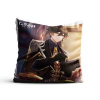 Poduszka kwadratowa Genshin Impact - Zhongli