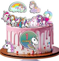 OPŁATEK ZESTAW URODZINY JEDNOROŻEC UNICORN + IMIĘ