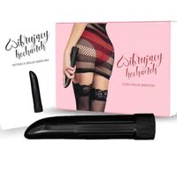 cichy wibrator klasyczny diamenty erotyka 11cm