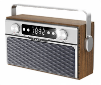 RADIO KUCHENNE RETRO Drewniane BLUETOOTH USB FM SD
