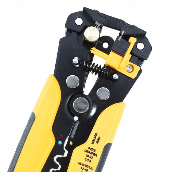 AUTOMATYCZNE SZCZYPCE DO ŚCIĄGANIA IZOLACJI ZACISKARKA KABLI PRZEWODÓW zdjęcie 2