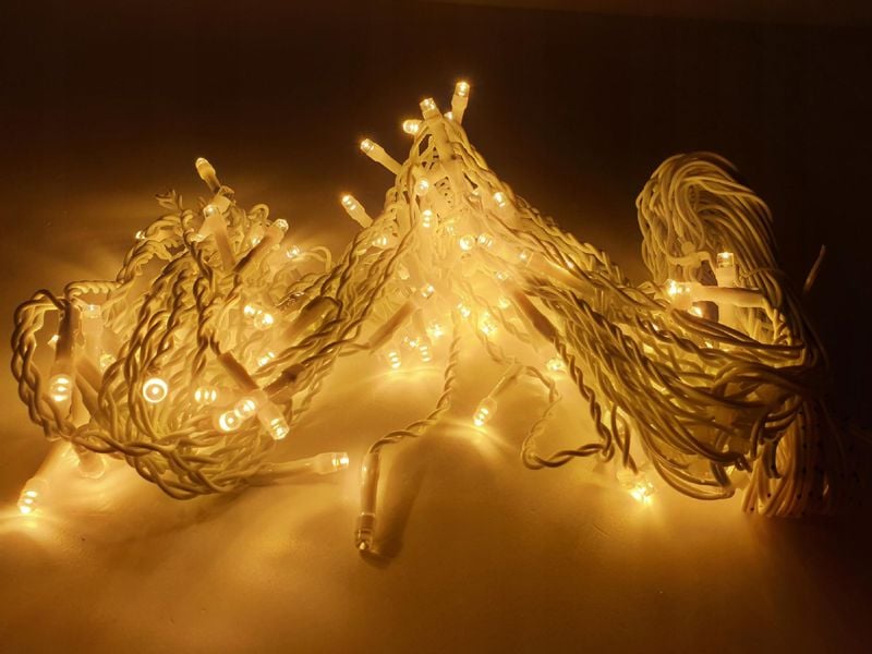 LAMPKI SOPLE 100 LED WISZĄCE KURTYNA atest FLASH zdjęcie 5