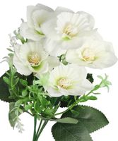 Żonkile w bukiecie żonkil sztuczne kwiaty 30cm 5 główek