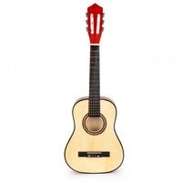 GITARA DZIECIĘCA ECOTOYS 6-STRUNOWA DREWNO NYLON METAL STROI