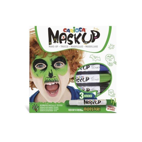 Kredki Do Twarzy Carioca Monster 3Kol 43051 zdjęcie 1