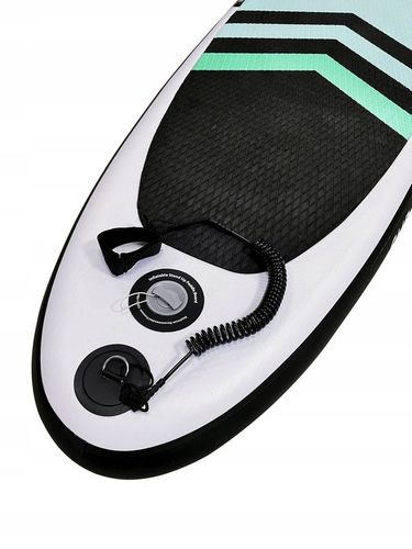 WYPORNA DESKA SUP POMPOWANA PADDLEBOARD WIOSŁO AKCESORIA ZESTAW 320cm 150kg na Arena.pl