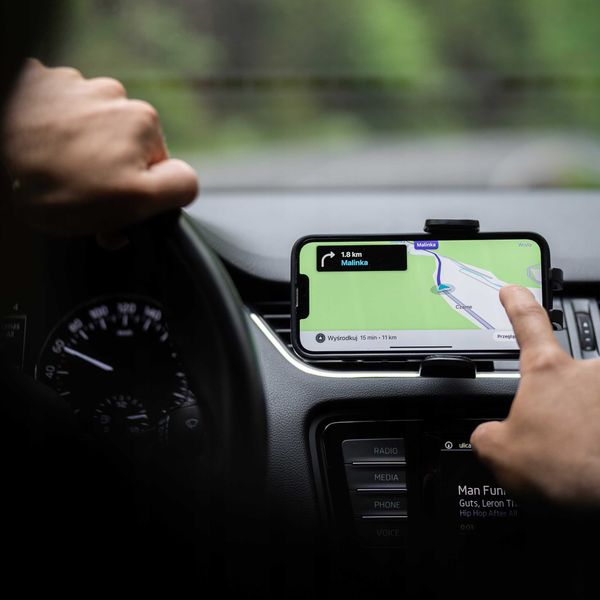 Spacecase Car Holder Sc12 Ghost Air Vent Black zdjęcie 8