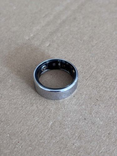 Smart Ring Srebrny Android iOS Inteligentny pierścień Stacja, rozmiar: 11 na Arena.pl
