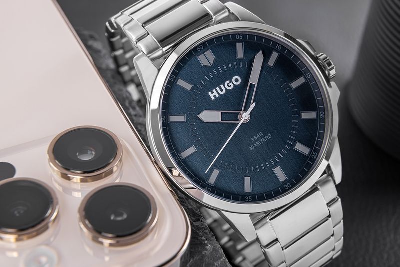zegarek męski hugo first 1530186 + box zdjęcie 2