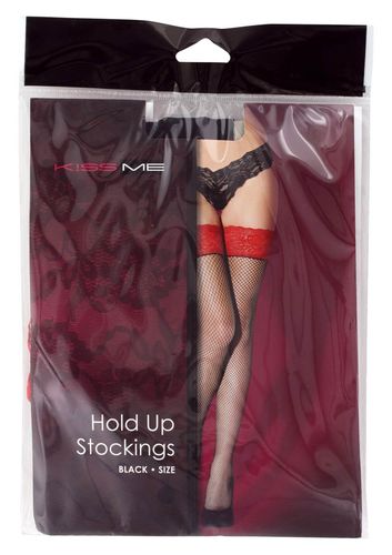 zmysłowe samonośne pończochy siateczka koronka lxl na Arena.pl