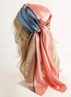 Chusta SZAL APASZKA TRIO KOLOR MODNA 90X90