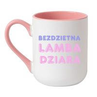 Elegant Biało-Różowy 330 ml