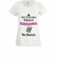 KOSZULKA T-shirt prezent NAJLEPSZA KSIĘGOWA