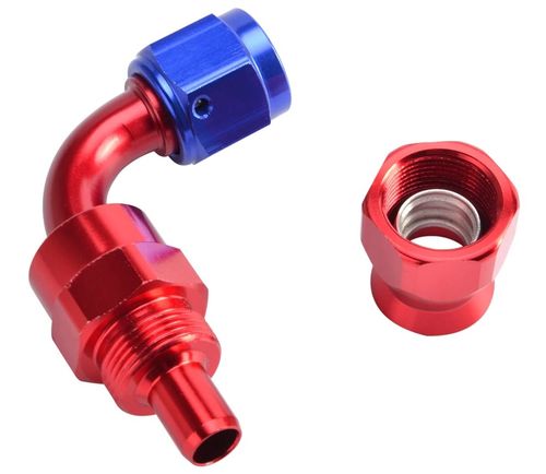 Końcówka 90° AN8 PTFE na Arena.pl