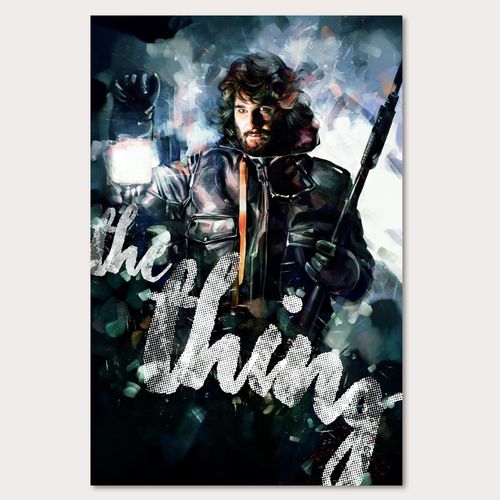 Deco Panel, Horror Coś 50x70 na Arena.pl