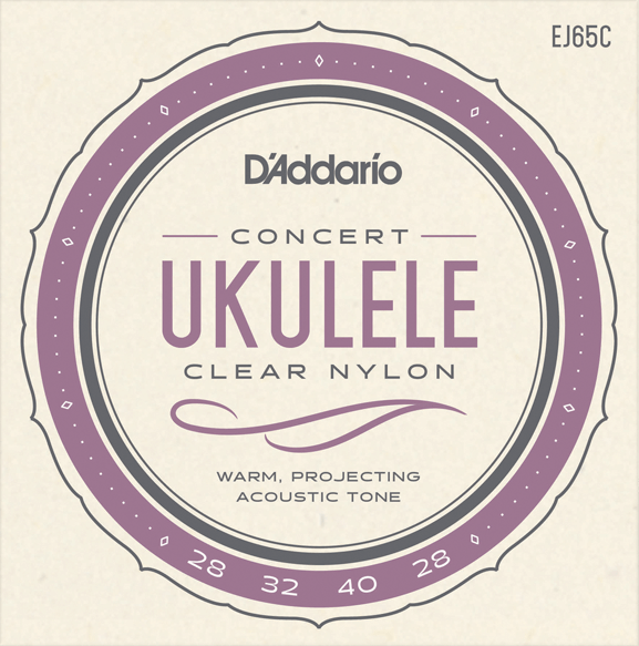 Struny do ukulele koncertowego Daddario EJ65C zdjęcie 1