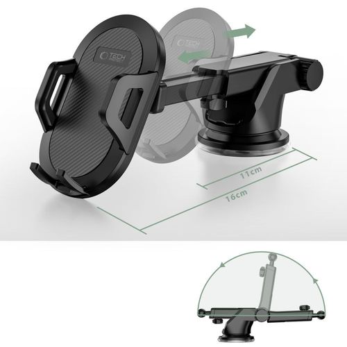 TECH-PROTECT V1 UNIVERSAL WINDSHIELD & DASHBOARD CAR MOUNT BLACK na Arena.pl