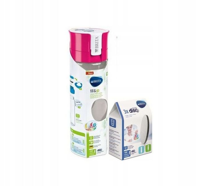 Butelka filtrująca BRITA+4 Filtry MicroDisc zdjęcie 1