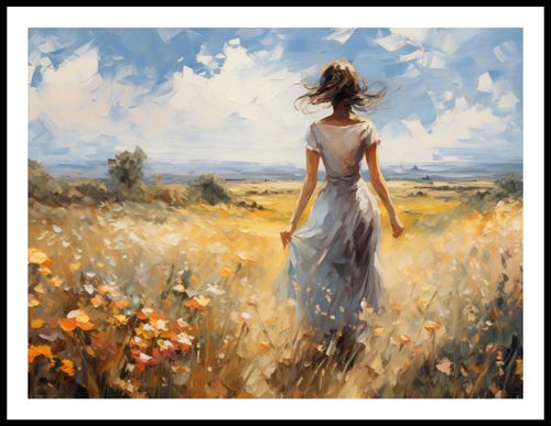 Plakat 80x60cm Podmuch Lata na Arena.pl