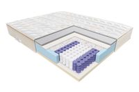 Materac sprężynowy kieszonkowy Janpol Enyo 90x200x24cm Tencel