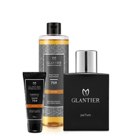 Glantier 759 Zestaw męski: Premium + olejek + krem