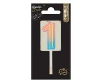 B&C Neonowa Świeczka Cyferka - Oryginalny dodatek do każdej uroczystości