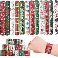 Samozaciskowe opaski na rękę świąteczne zestaw 48 sztuk