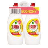 FAIRY Płyn do mycia naczyń Cytrynowy 2 x 900 ml