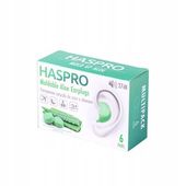 Haspro Moldable, formowane zatyczki do uszu z aloesem, 6 par