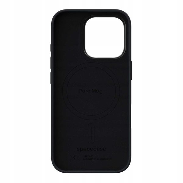 Spacecase Pure Mag Iphone 16 Pro Black zdjęcie 8