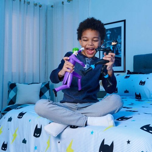 BATMAN FIGURKI DC COMICS DUŻY ZESTAW JOKER ROBIN I INNE 6W1 28 CM na Arena.pl