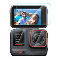 Szkło Hartowane 3w1 PULUZ do Insta360 Ace Pro Ochrona Ekranu i Obiektywu