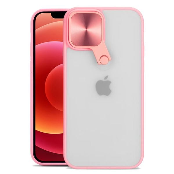 Tel Protect Cyclops Case do Iphone 13 Pro Jasnoróżowy zdjęcie 1