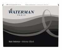 naboje waterman do piór std. czarne (8) s0110850