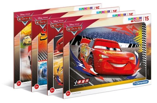 puzzle clementoni cars racer edge 15 el. e na Arena.pl