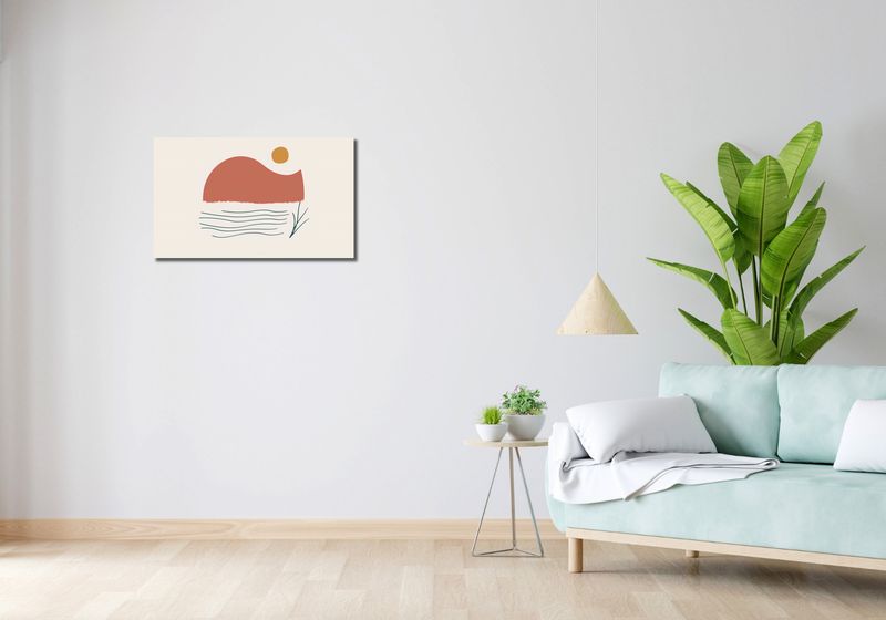 Obraz 70x40cm Serenada Zachodzącego Słońca zdjęcie 2