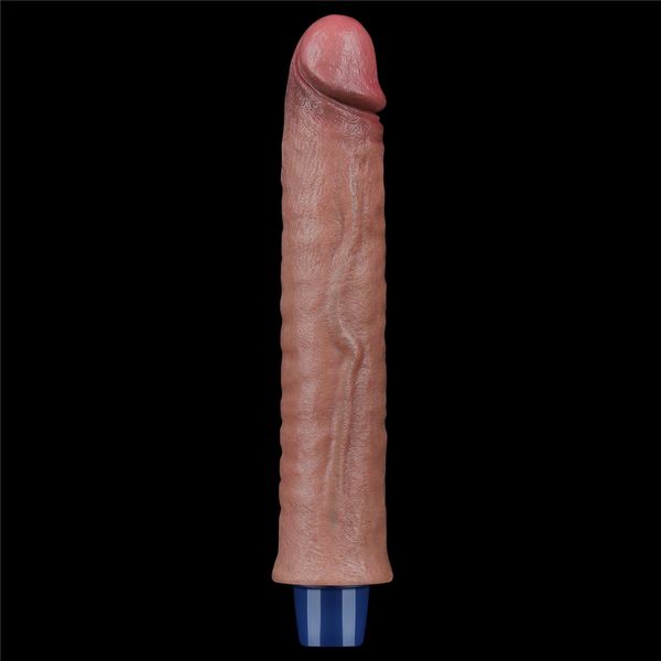9.5" Real Softee Rechargeable Silicone Vibrating Dildo zdjęcie 7