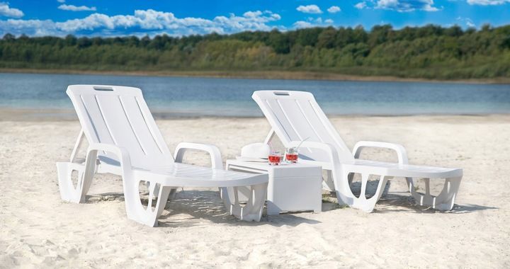 LEŻANKA basenowa profilowana FLORIDA biała SPA zdjęcie 8