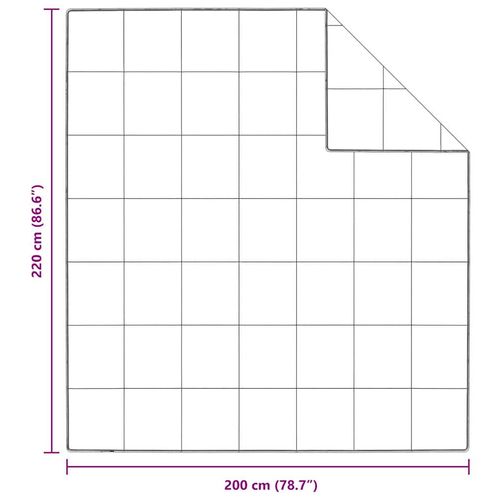 Zestaw kołdry zimowej z poduszką 3 pcs Biały 200 x 220 cm na Arena.pl