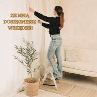 Drabinka dwustronna 2stopniowa 2x2 podest stołek taboret Drabest 125kg