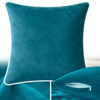 POSZEWKA NA PODUSZKĘ 38x40 CM JASIEK PLUSZOWA POLAROWA MIŚ MIĘKKA OEKO-TEX