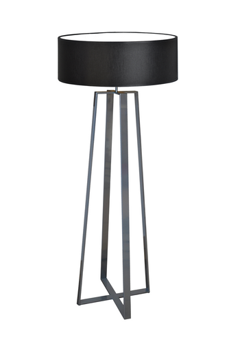 Lampa stojąca  MOSS E27 abażur walec na Arena.pl